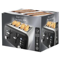Baccarat The Boiling Point Tempcontrol Kettle Black -Breville Sales Store 1040722 BC TOASTER 4 SLICE BLACK PACKAGING