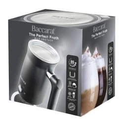 Baccarat The Smooth Brew Siphon Coffee Maker -Breville Sales Store 1040772 BC MILK FROTHER PACKAGING