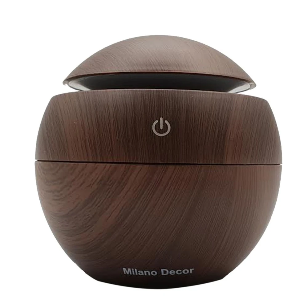 Milano USB Diffuser With 10 Pack Of Aroma Oils Dark Wood Grain 1 Milano USB Diffuser With 10 Pack Of Aroma Oils Dark Wood Grain