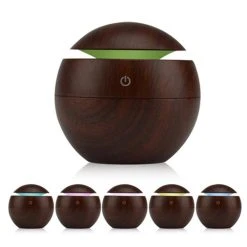 Milano USB Diffuser With 10 Pack Of Aroma Oils Dark Wood Grain 8 Milano USB Diffuser With 10 Pack Of Aroma Oils Dark Wood Grain -Breville Sales Store ABM 501925 4