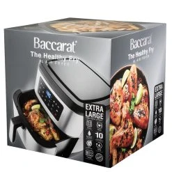 Baccarat The Healthy Fry 9L Air Fryer Stainless Steel -Breville Sales Store Baccarat20Healthy20Fry