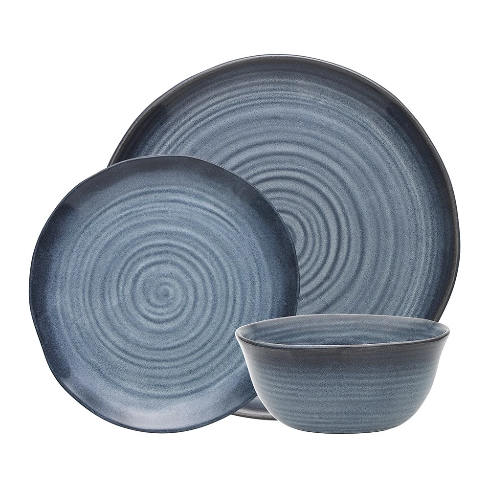 Ecology Ottawa 12 Piece Dinner Set Indigo 1 Ecology Ottawa 12 Piece Dinner Set Indigo