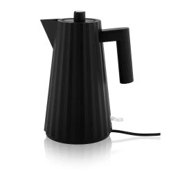 Alessi Plisse Electric Kettle 1.7L Black