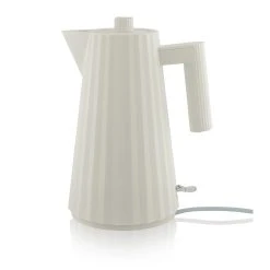 Alessi Plisse Electric Kettle 1.7L White