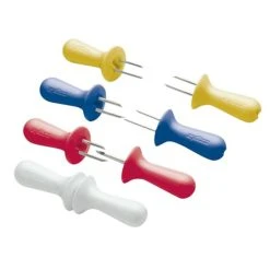 Zyliss Primary Colours 4 Pairs Of Corn Holders