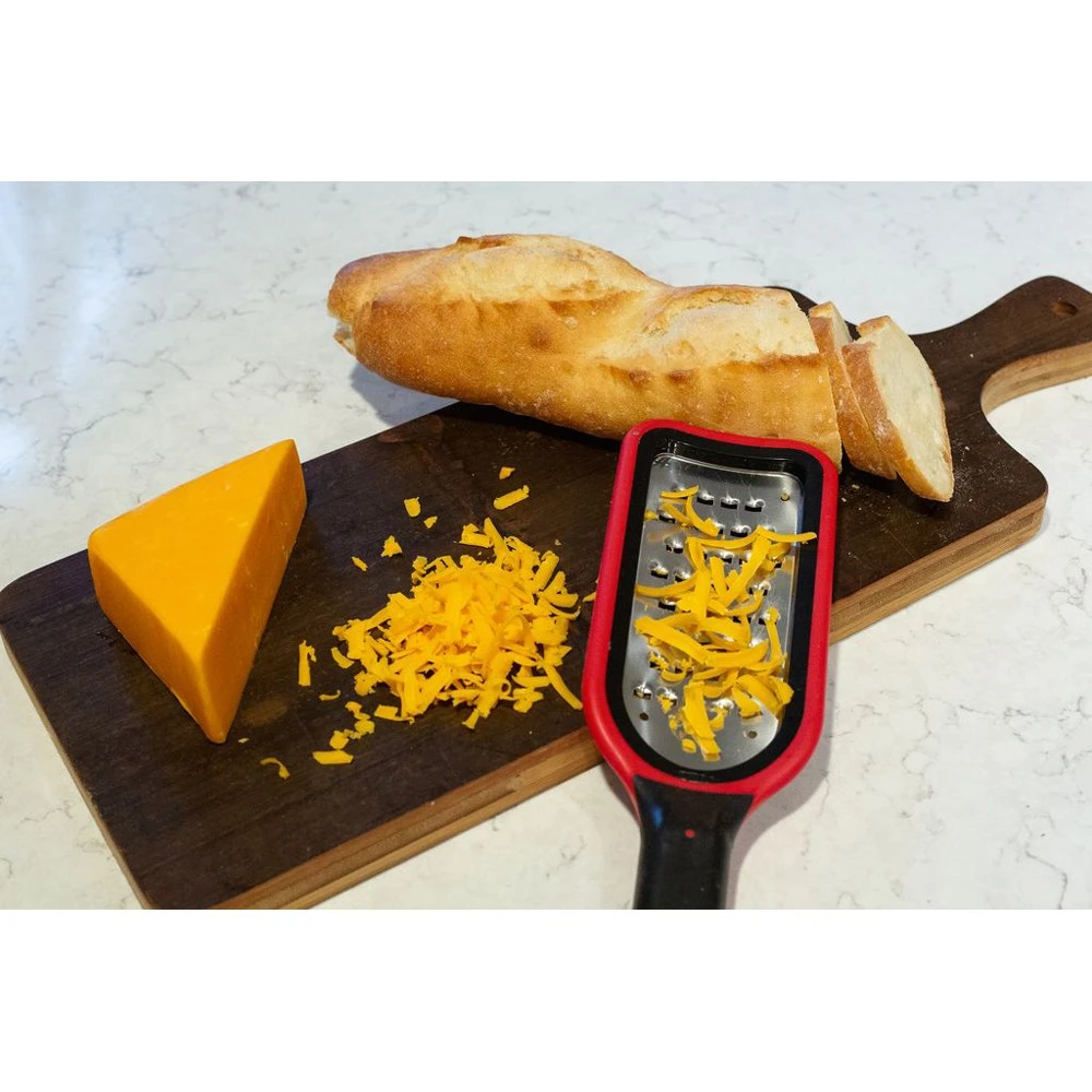 Microplane Select Series Extra Coarse Grater Red 2 Microplane Select Series Extra Coarse Grater Red - Image 2
