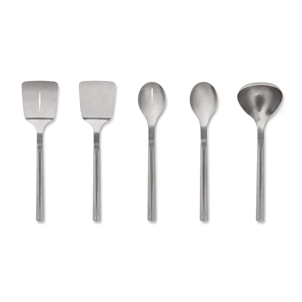Chef'n Chef'n Classic Stainless Steel Slotted Spoon 34.5cm 2 Chef'n Chef'n Classic Stainless Steel Slotted Spoon 34.5cm - Image 2