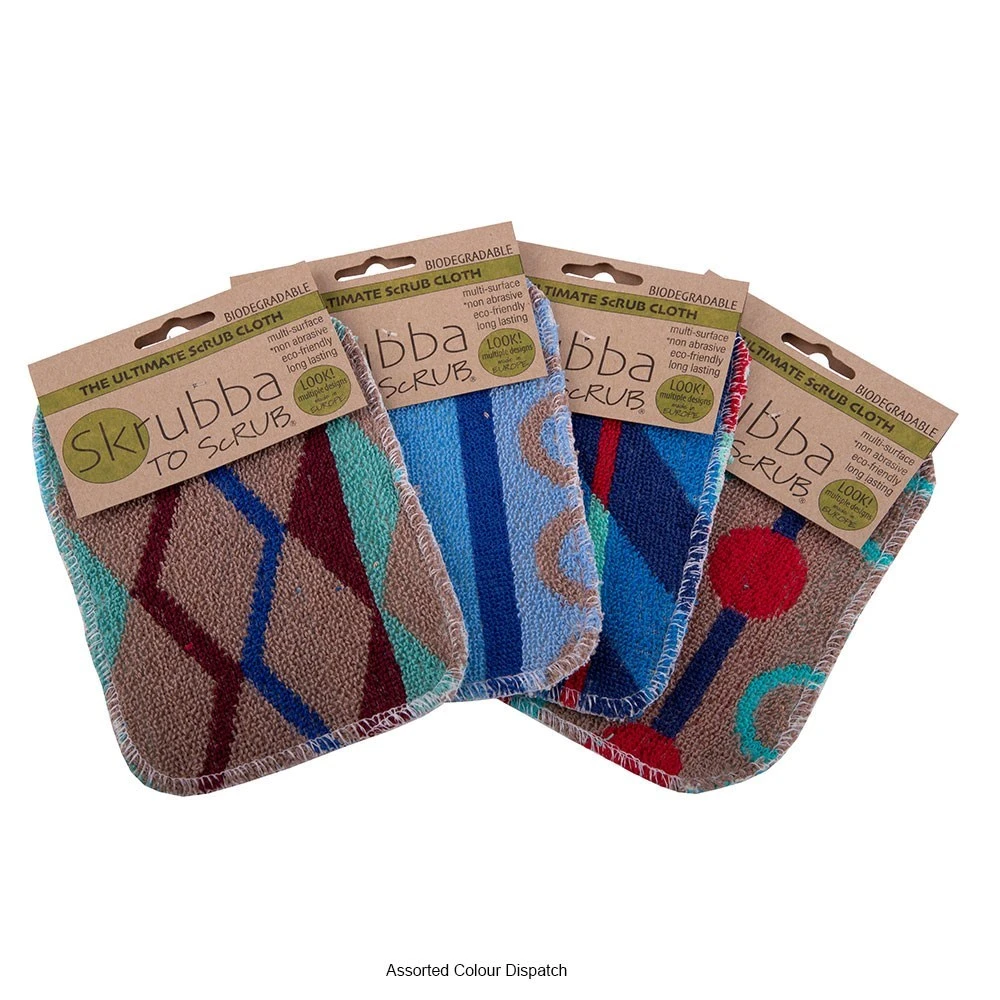 Skrubba Cotton Dish Scrub Assorted Colour Dispatch 2 Skrubba Cotton Dish Scrub Assorted Colour Dispatch - Image 2