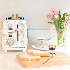 Laura Ashley 2 Slice Toaster Elveden White -Breville Sales Store GAF SBT582WS 5