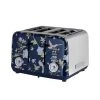 Laura Ashley 4 Slice Toaster Elveden Blue