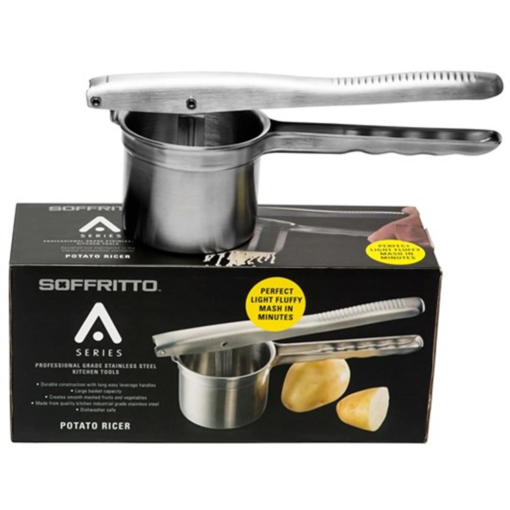 Soffritto A Series Stainless Steel Potato Ricer 2 Soffritto A Series Stainless Steel Potato Ricer - Image 2