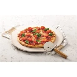 Soffritto 30cm Pizza Stone With Rack And Cutter -Breville Sales Store HIM 1024888 3