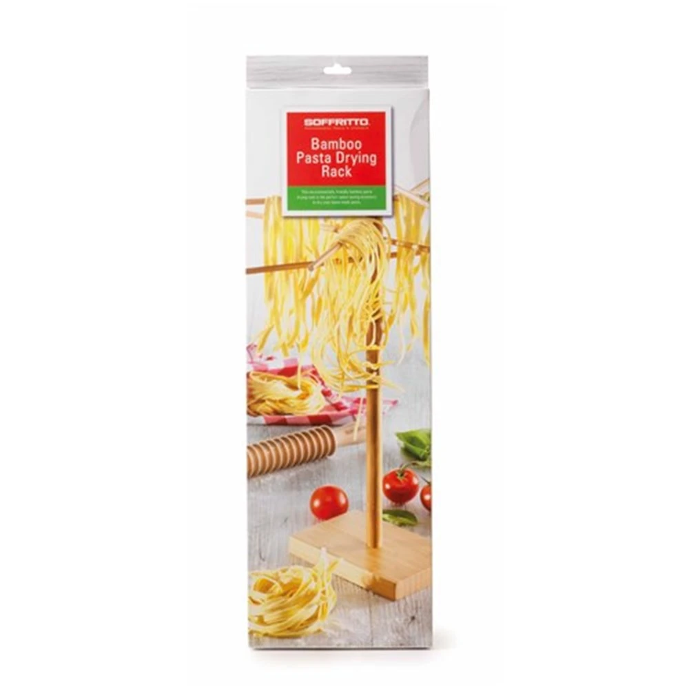 Soffritto Bamboo Pasta Drying Rack 3 Soffritto Bamboo Pasta Drying Rack - Image 3