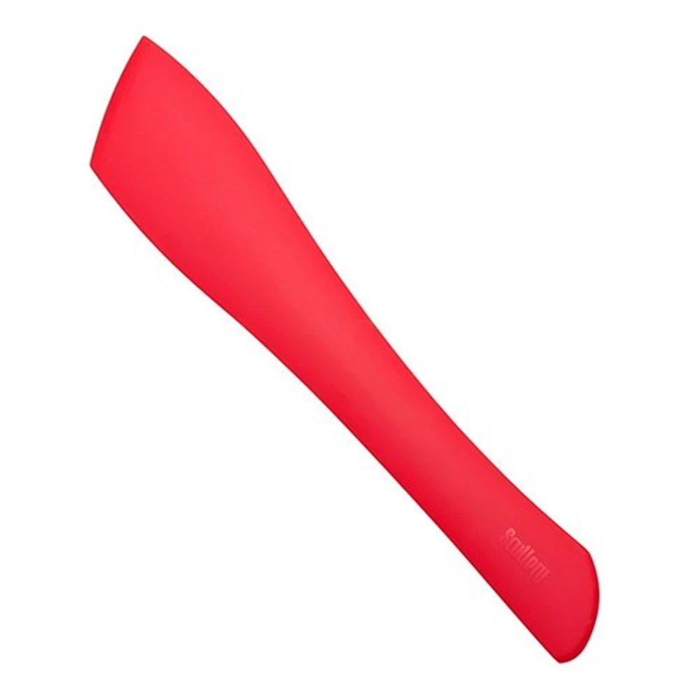 Scullery Kolori Silicone Red Double Spatula 1 Scullery Kolori Silicone Red Double Spatula
