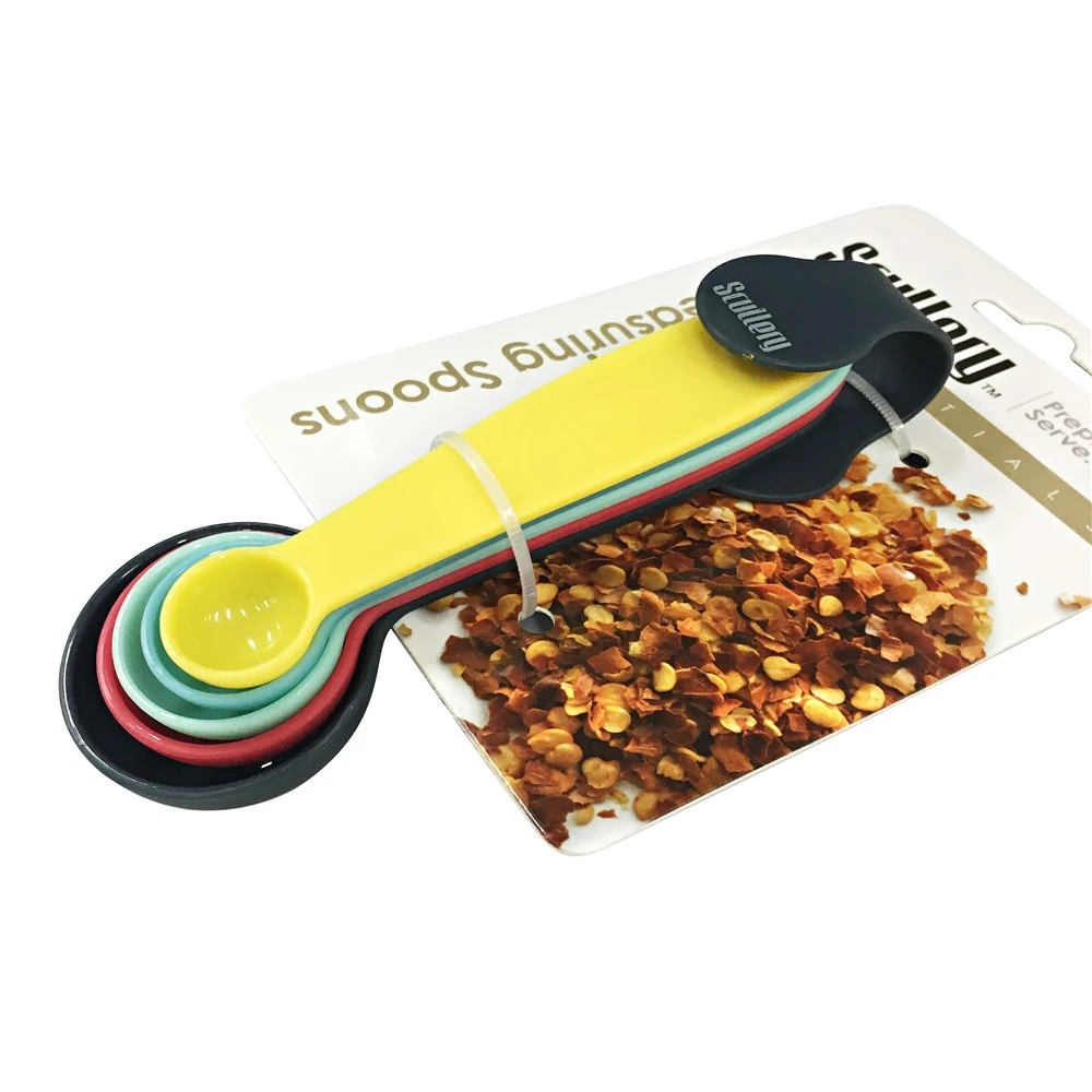 Scullery Essentials Set Of 5 Measuring Spoons Colour 2 Scullery Essentials Set Of 5 Measuring Spoons Colour - Image 2