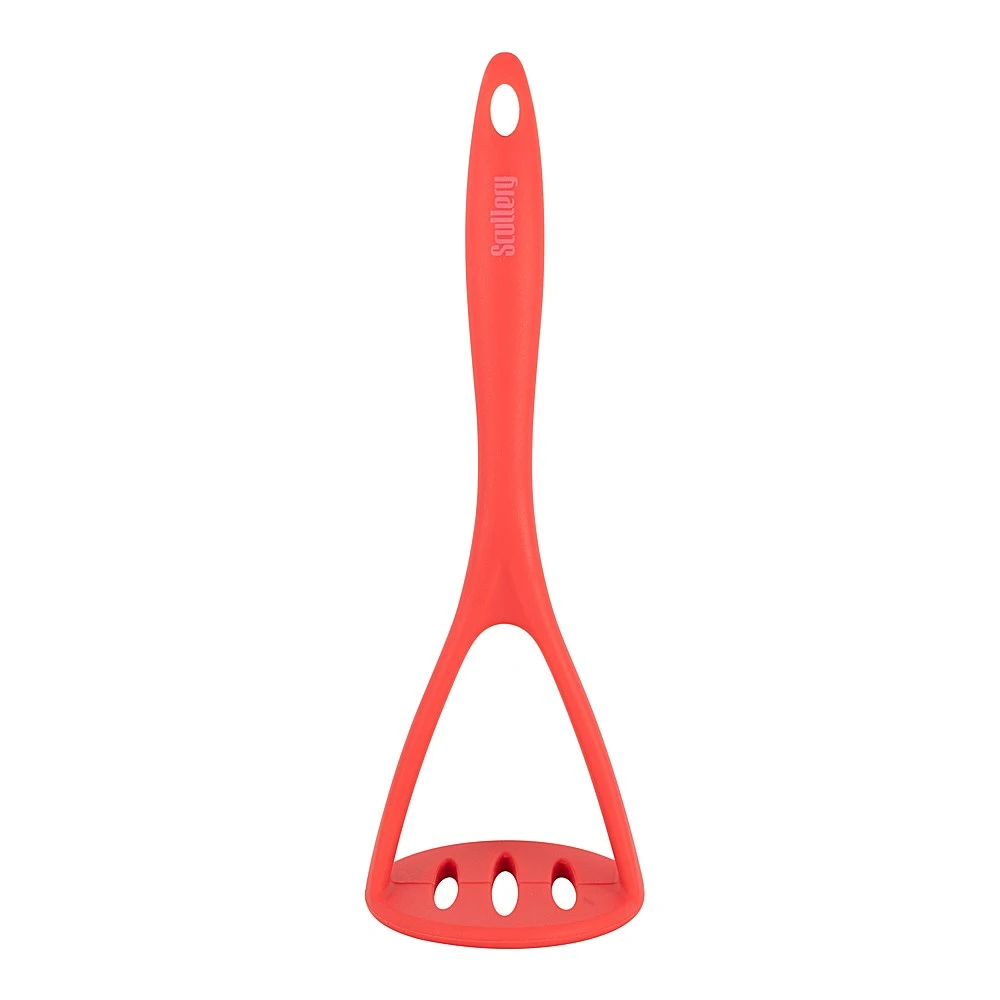 Scullery Kolori Potato Masher Red 1 Scullery Kolori Potato Masher Red
