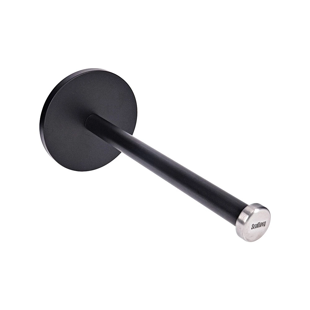 Scullery Large Paper Towel Holder Black 2 Scullery Large Paper Towel Holder Black - Image 2
