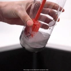 Scullery Kolori Silicone Bottle Brush 38cm Red -Breville Sales Store HIM 1031838 4