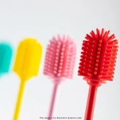 Scullery Kolori Silicone Bottle Brush 38cm Red -Breville Sales Store HIM 1031838 5