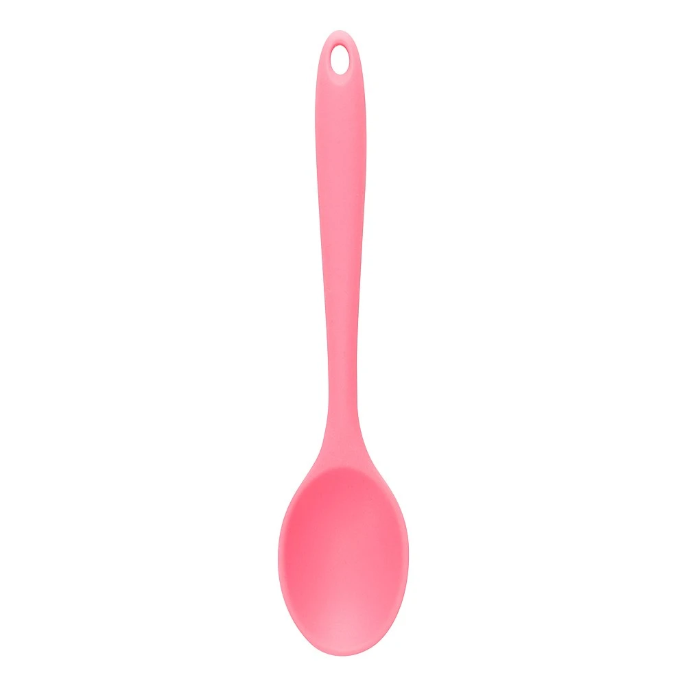 Scullery Kolori Mini Silicone Cook's Spoon 21cm Rose Pink 1 Scullery Kolori Mini Silicone Cook's Spoon 21cm Rose Pink