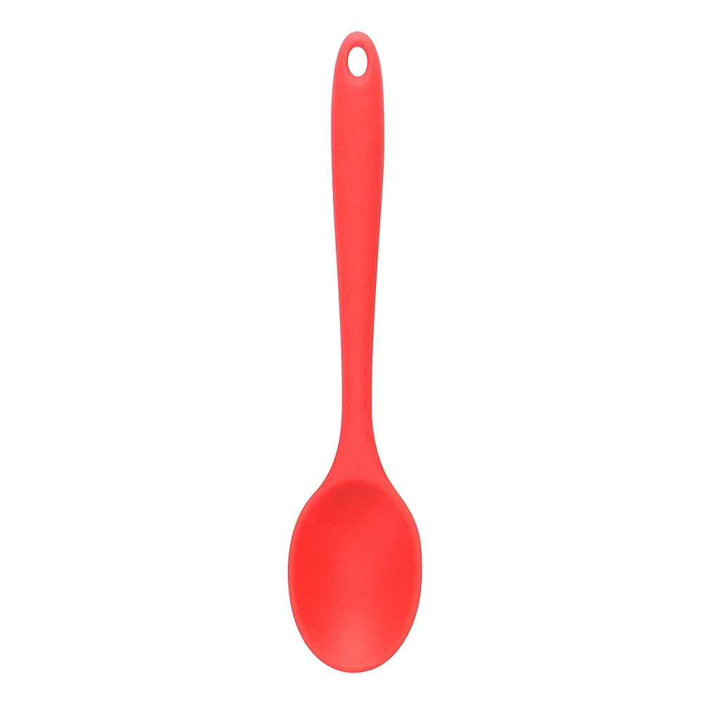 Scullery Kolori Mini Silicone Cook's Spoon 21cm Red 1 Scullery Kolori Mini Silicone Cook's Spoon 21cm Red