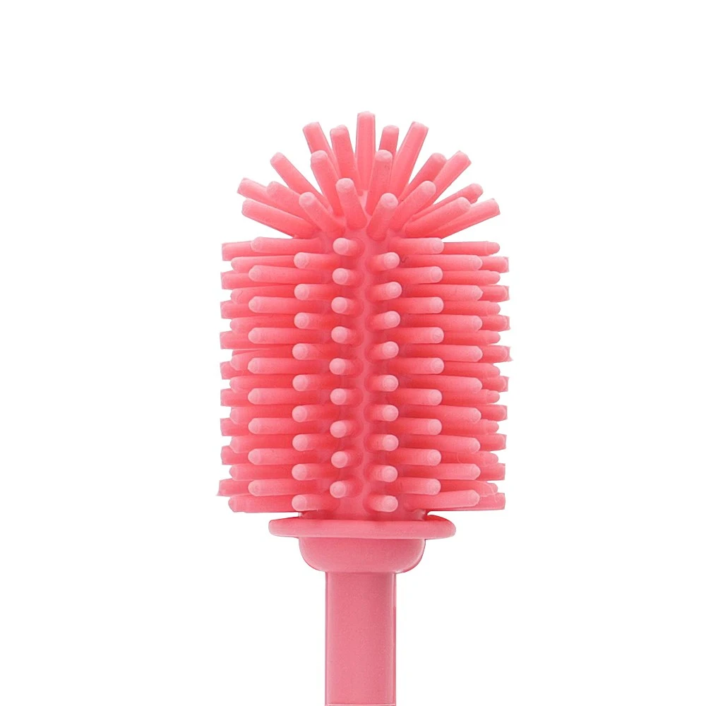 Scullery Kolori Silicone Bottle Brush 38cm Rose Pink 2 Scullery Kolori Silicone Bottle Brush 38cm Rose Pink - Image 2