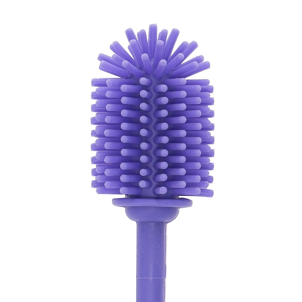 Scullery Kolori Silicone Bottle Brush 38cm Purple 2 Scullery Kolori Silicone Bottle Brush 38cm Purple - Image 2