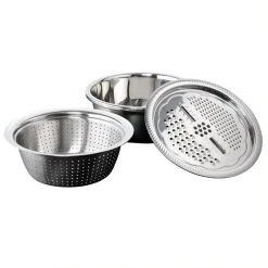 Soffritto A Series 3- Piece Grate Strain Prep Set