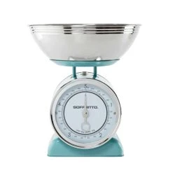 Soffritto Mechanical 5kg Kitchen Scale Teal