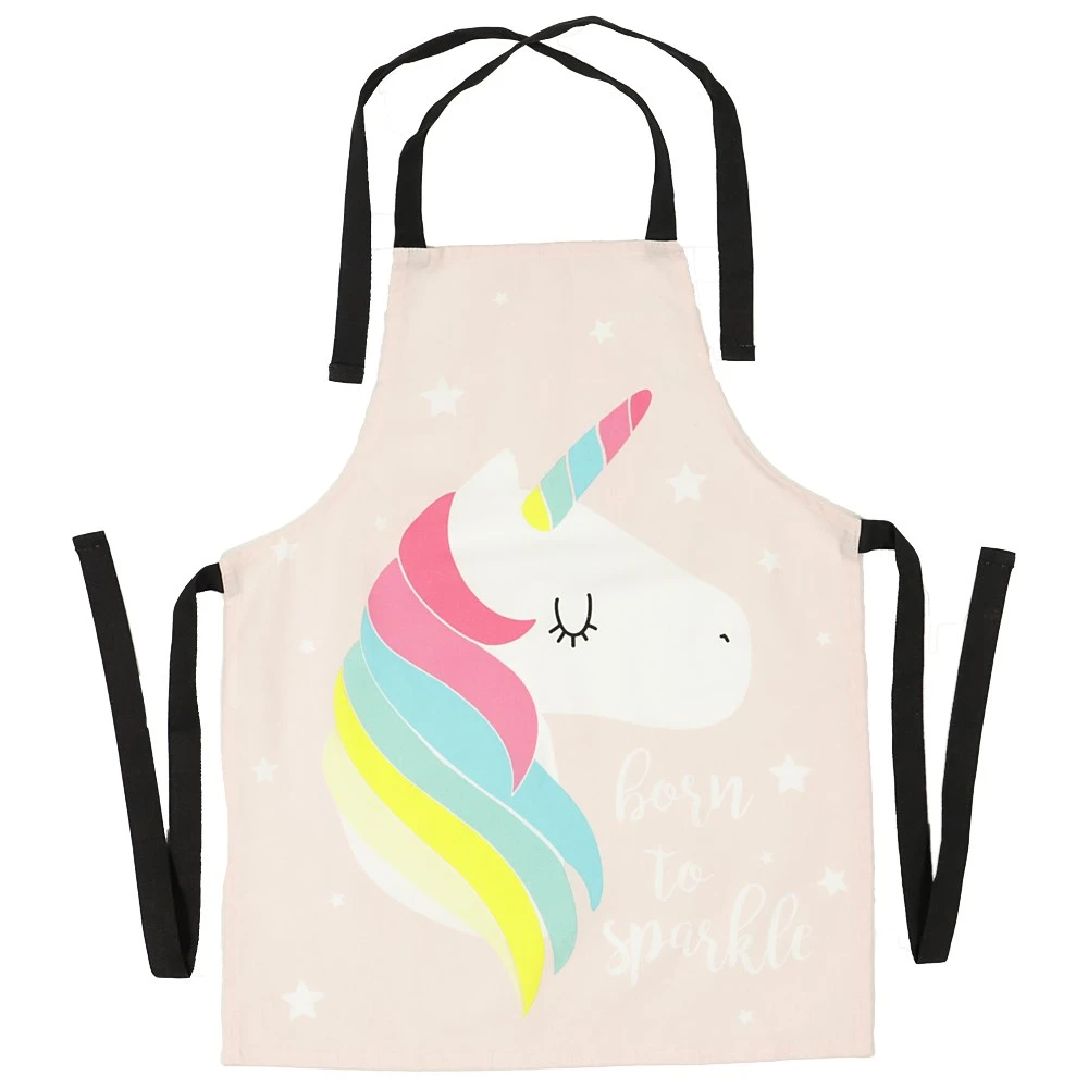 Ambrosia Kids Cotton Apron Unicorn 1 Ambrosia Kids Cotton Apron Unicorn