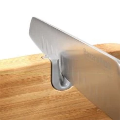 Scullery 3 In 1 Bamboo Board With Sharpener & Tech Holder 50cm -Breville Sales Store HIM 1040516 3
