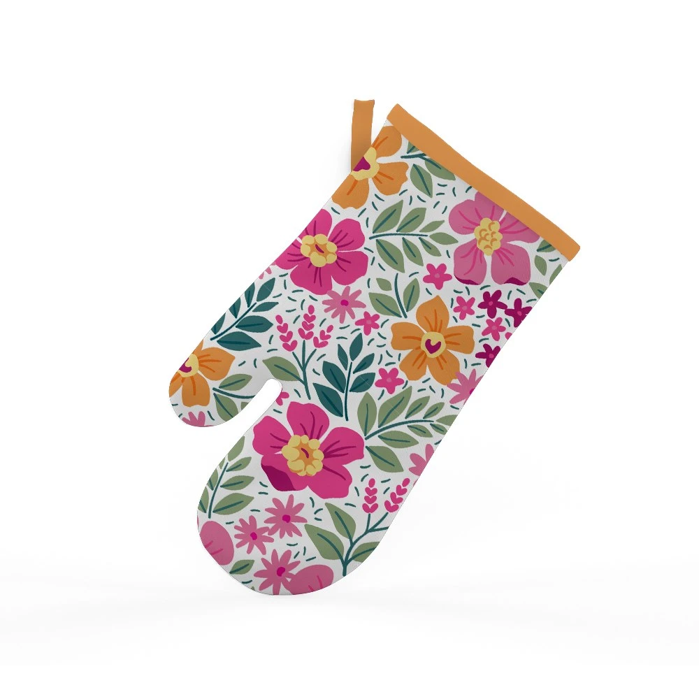 Ambrosia Oven Glove Floral 1 Ambrosia Oven Glove Floral