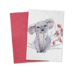 Ambrosia Tea Towel Koala Set Of 2