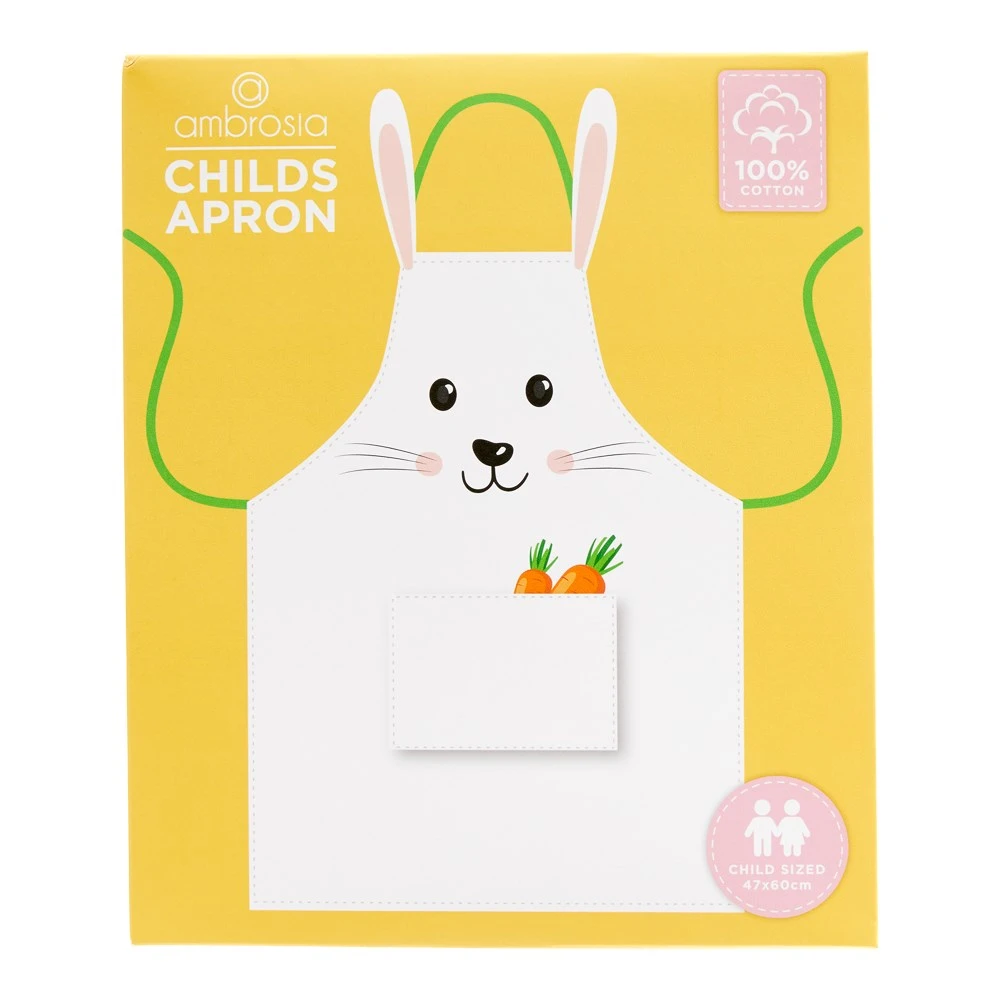 Ambrosia Kids Bunny Apron 2 Ambrosia Kids Bunny Apron - Image 2