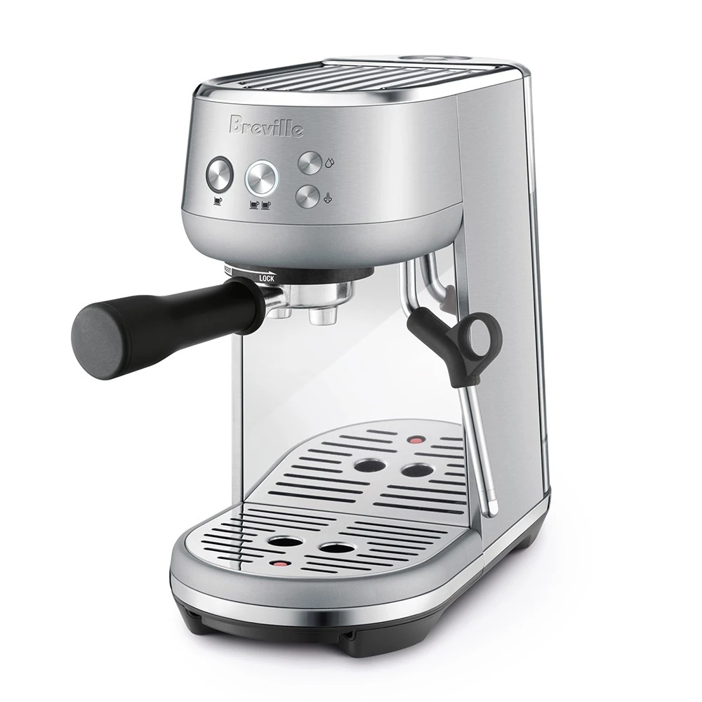 Breville The Bambino Coffee Machine Brushed Stainless Steel 2 Breville The Bambino Coffee Machine Brushed Stainless Steel - Image 2