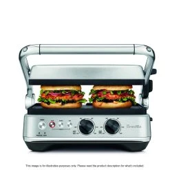 Breville Sear & Press Grill 42 X 26 X 39.4cm Brushed Stainless Steel -Breville Sales Store HWI BGR710BSS 5