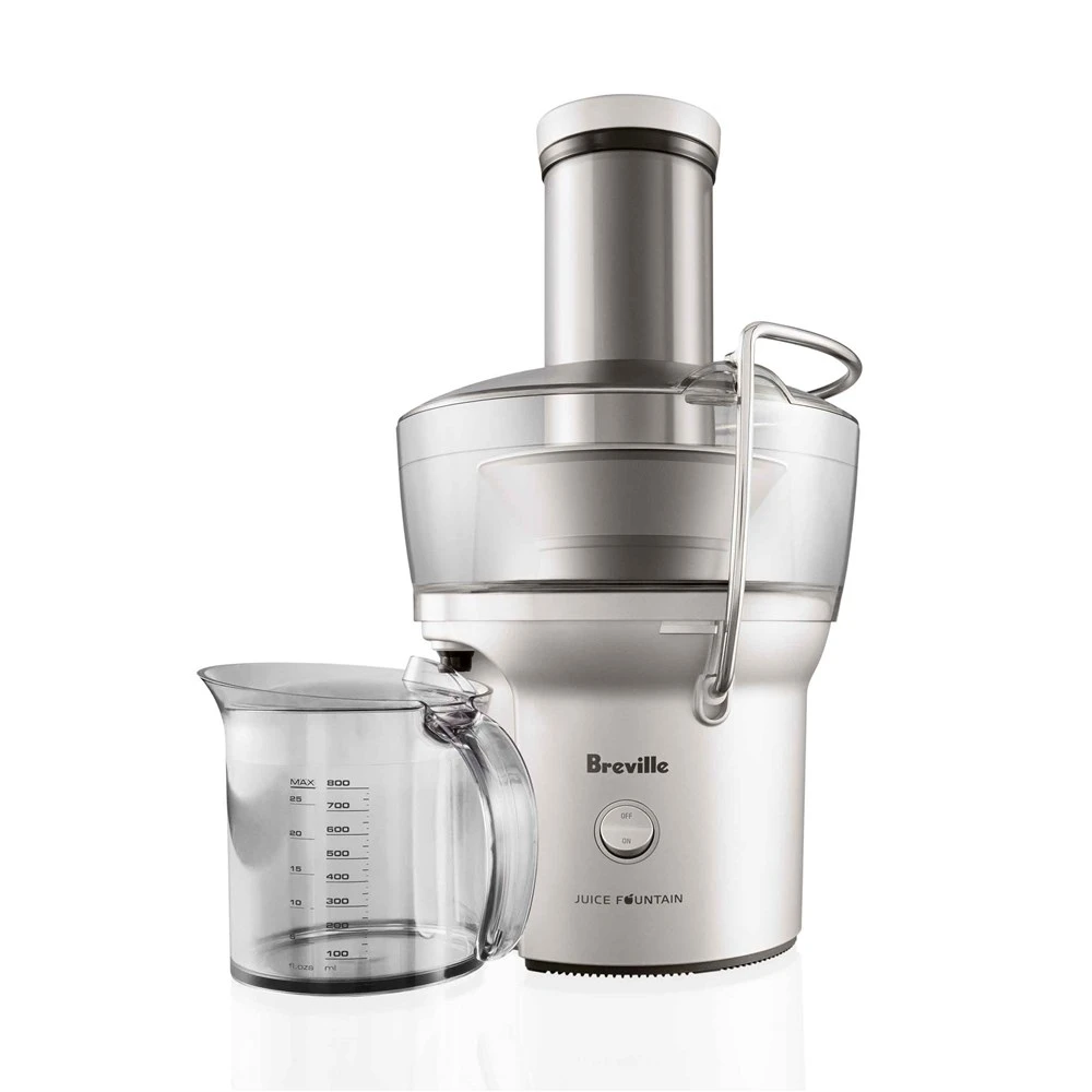 Breville The Juice Fountain Compact Juicer Silver 1 Breville The Juice Fountain Compact Juicer Silver