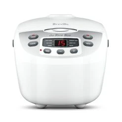 Breville Rice Master Stainless Steel 10 Cup Combination Rice Cooker & Steamer