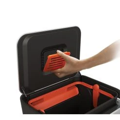 Joseph Joseph Titan Trash Compactor Stainless Steel 30L -Breville Sales Store IND JJ30030 3