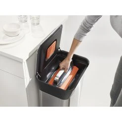 Joseph Joseph Titan Trash Compactor Stainless Steel 30L -Breville Sales Store IND JJ30030 5