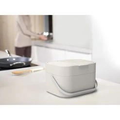 Joseph Joseph Stack 4L Food Waste Caddy Stone -Breville Sales Store JOS 30015 4