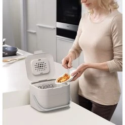 Joseph Joseph Stack 4L Food Waste Caddy Stone -Breville Sales Store JOS 30015 5