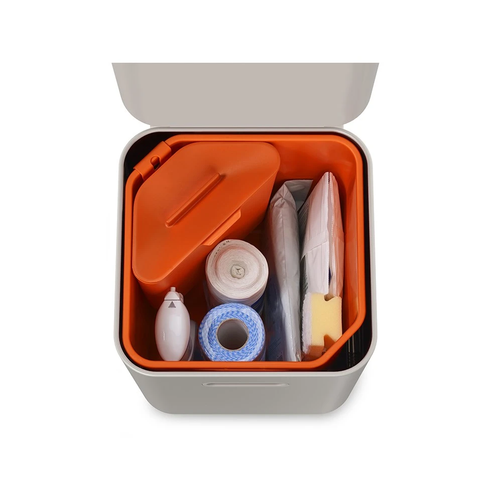 Joseph Joseph Totem Compact Waste Separation Unit 40L Stone 4 Joseph Joseph Totem Compact Waste Separation Unit 40L Stone - Image 4