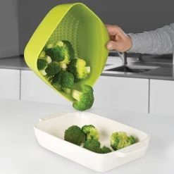 Joseph Joseph Square Colander With Handle Green -Breville Sales Store JOS 40088 3