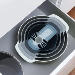 Joseph Joseph Editions Nest Plus 9 Piece Food Preparation Set Sky Blue -Breville Sales Store JOS 40101 4