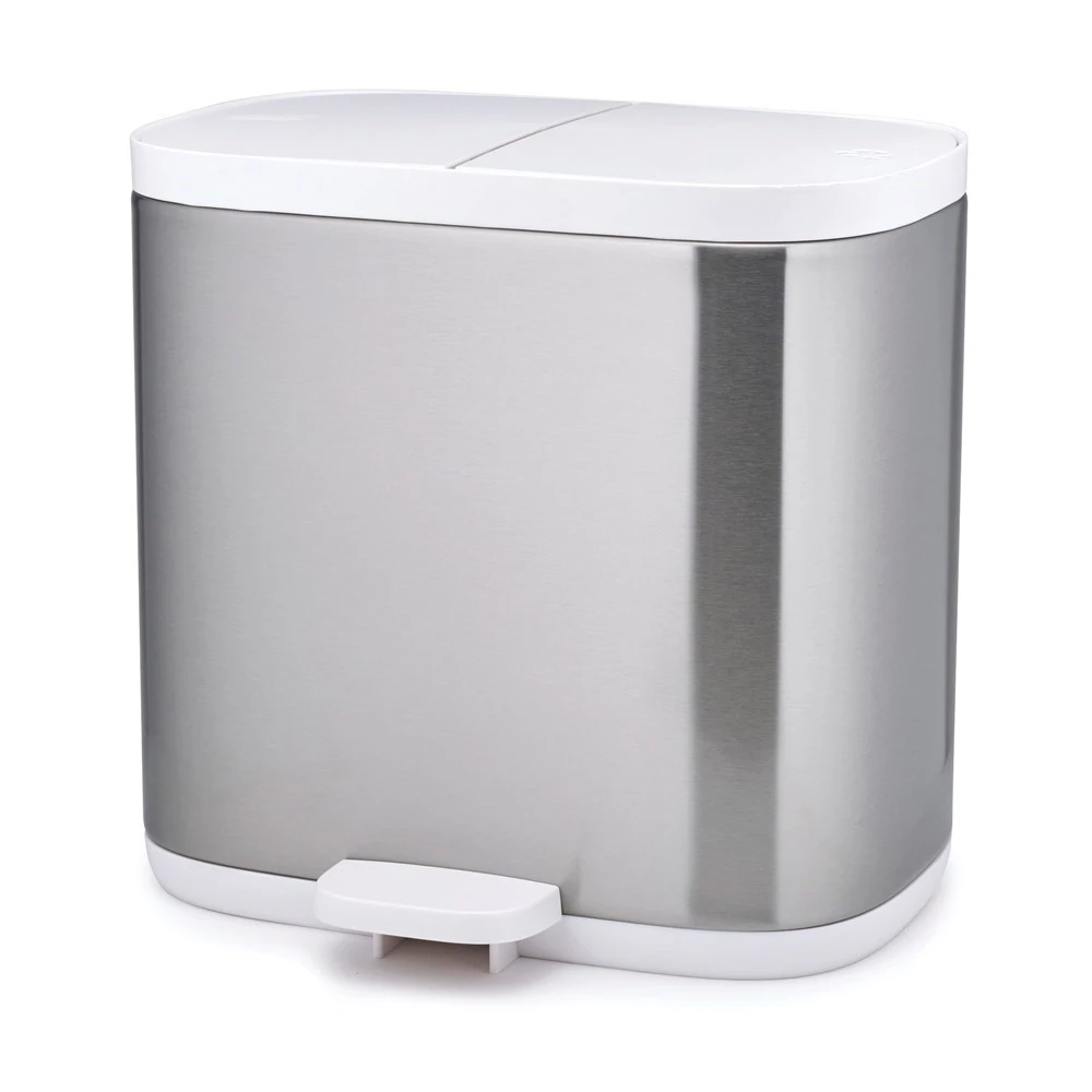 Joseph Joseph Split Steel Recycler Waste Bin 1 Joseph Joseph Split Steel Recycler Waste Bin