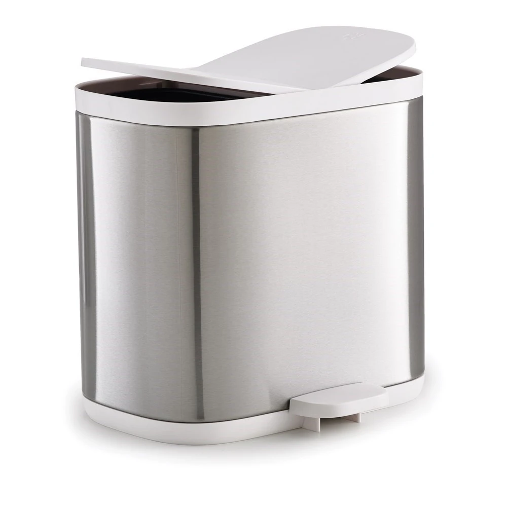 Joseph Joseph Split Steel Recycler Waste Bin 2 Joseph Joseph Split Steel Recycler Waste Bin - Image 2