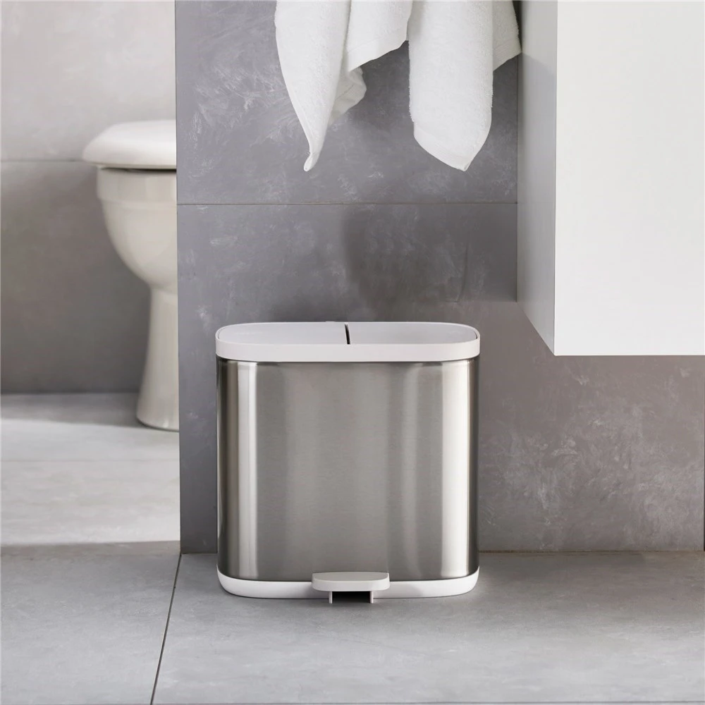 Joseph Joseph Split Steel Recycler Waste Bin 5 Joseph Joseph Split Steel Recycler Waste Bin - Image 5