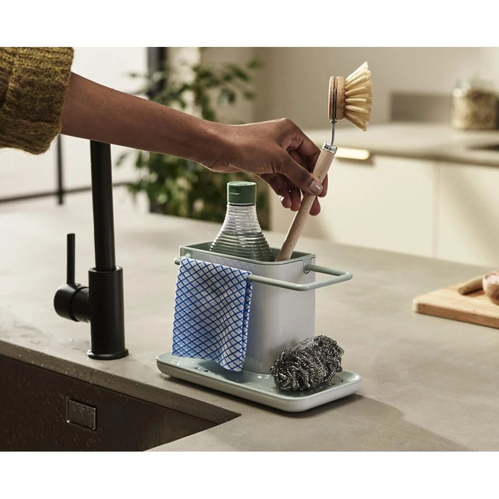 Joseph Joseph Caddy Sink Tidy Sage 4 Joseph Joseph Caddy Sink Tidy Sage - Image 4