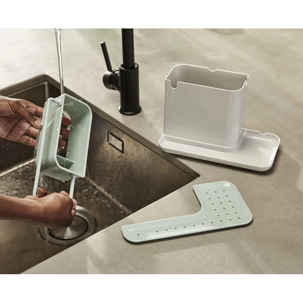 Joseph Joseph Caddy Sink Tidy Sage 5 Joseph Joseph Caddy Sink Tidy Sage - Image 5